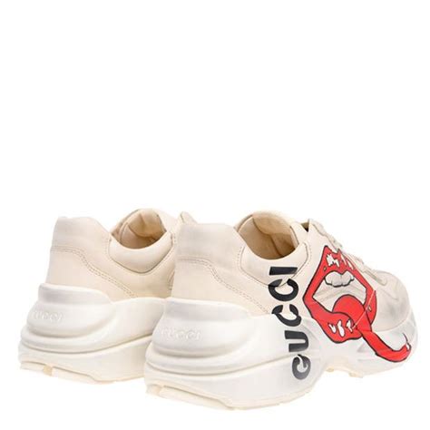 white gucci trainers men's|white Gucci trainers flannels.